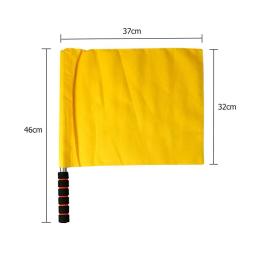 Bandeira do árbitro do futebol, vermelho, branco, amarelo, azul, verde, treinamento do futebol, bandeira do comando, competição, fontes do sinal, 1pcs - Image 6