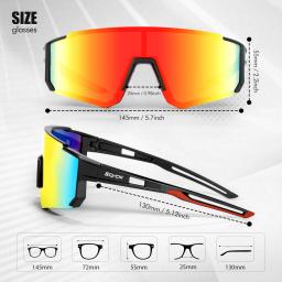 SCVCN-Bicicleta Ciclismo Óculos de Sol para Homens e Mulheres, MTB Bike Óculos, Esportes ao ar livre, Alpinismo, Pesca, UV400 Óculos, Novo - Image 5