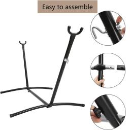 Outdoor Jardim Hammocks Acessórios com Suporte Stand Tube, Apenas Steel Frame Set Only, Camping Equipment - Image 3