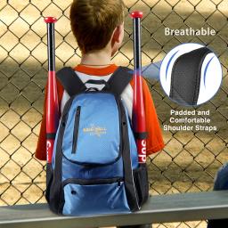 Mochila Feminina de Beisebol Bolsa de beisebol utilitária para crianças Equipamentos esportivos para treinamento Bolsa para luvas de beisebol Artigos para prática de softbol - Image 6