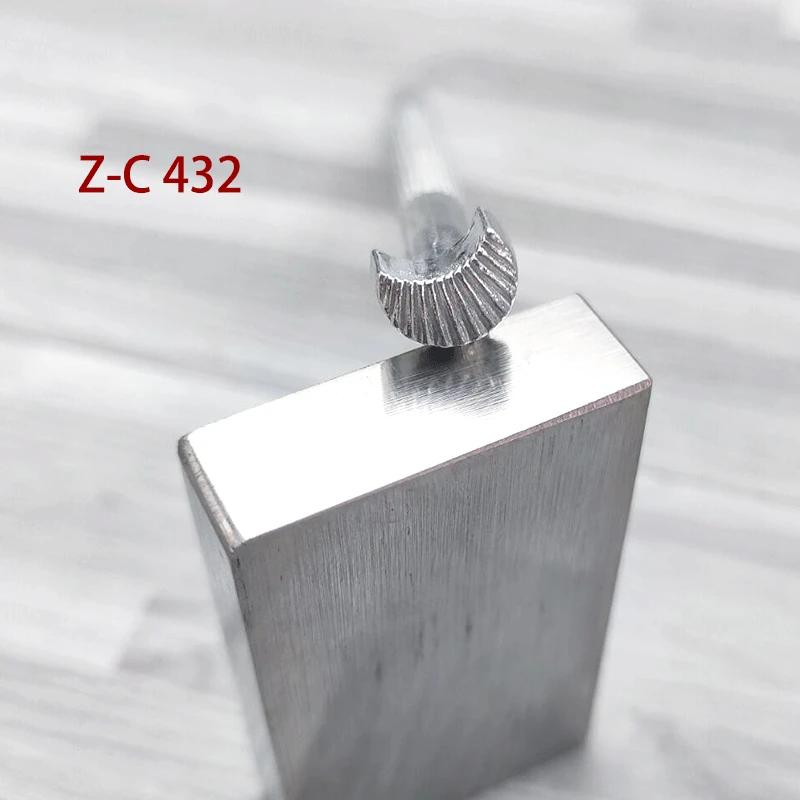 Ferramenta de impressão de couro Selim, Carving Craft Stamps, Craft Stamping, Solid Metal Printing Tool - Image 1