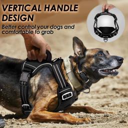 Benepaw-No Pull Dog Harness, No Choke, fácil alça de controle, Reflective Pet Harness, ajustável macio acolchoado colete do cão, 2 Clipes Trela - Image 3