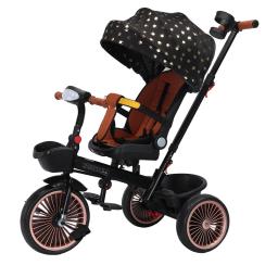 Triciclo multifuncional infantil, função giratória e reclinável, 4 em 1, 1-6 anos de idade, novo - Image 5
