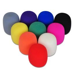 Pára-brisa e vento escudo capa, grossa, lavável, misturar cores, esponja microfone set, espuma de substituição, DJ palco, 1 pc - Image 2