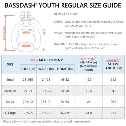 BASSDASH-Camisas Com Capuz Com Máscara, Polainas De Pescoço UV, Proteção Solar, Camiseta De Manga Comprida Para Pesca, Natação, Juventude, UPF 50 Plus - Image 3