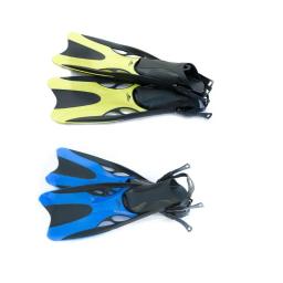 Barbatanas de natação adulto curto mergulho snorkeling sapatos barbatanas caminhada pé flipper barbatanas mergulho com calcanhar - Image 2