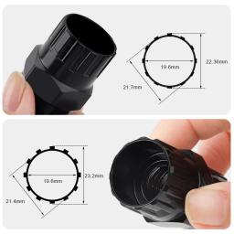 Removedor de volante de bicicleta, ferramenta de soquete, resistente ao desgaste, aço de alta resistência, cassete de bicicleta, removedor de lockring, ferramentas de reparo mtb - Image 6
