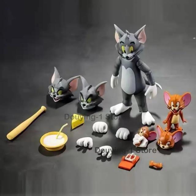 Tom & Jerry Figuras de Ação Modelo Brinquedos