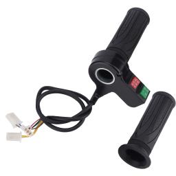 Aperto do acelerador para bicicleta elétrica, 3 controle de velocidade, alças, acessórios elétricos, 1 par - Image 4