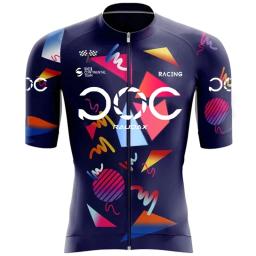 RAUDAX POC-Conjunto de ciclismo masculino, fato de bicicleta de estrada, calções respiráveis, Team Training, verão, novo, 2022 - Image 4