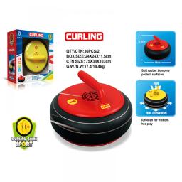 Elétrico Suspenso Curling Toy Set, Bola Light Shuttle, Hóquei, Esportes Indoor, Brinquedos Educativos para Crianças, Presente do Kid - Image 5