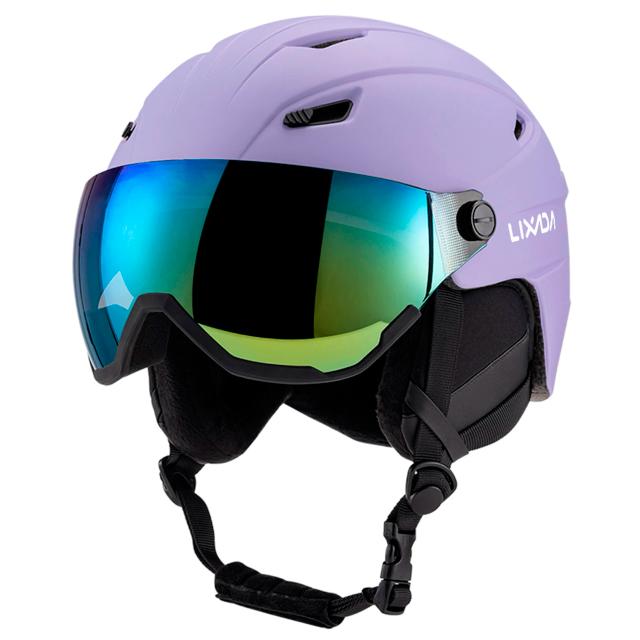 LIXADA Capacete de Snowboard com Viseira Integrada e Proteção UV - Unissex