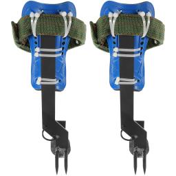 1 conjunto de engrenagem de escalada de árvore pólo de escalada picos práticos sapatos de escalada de árvore - Image 2