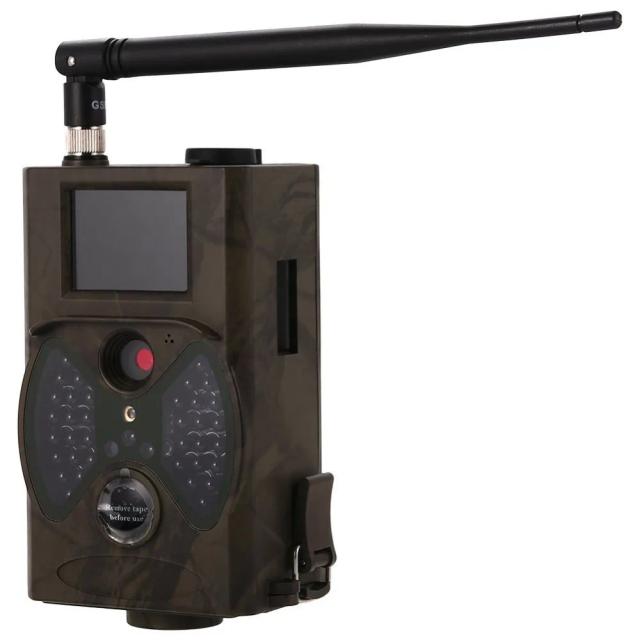 Câmera de Vida Selvagem HC300M 16MP com Visão Noturna e Conectividade Sem Fio para Trilhas de Caça e Vigilância