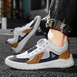 Tênis de plataforma grossa masculino, casual, malha, slip-on, respirável, esportes, corrida, ao ar livre, corrida, verão, venda, unissex, Y2K - Image 1
