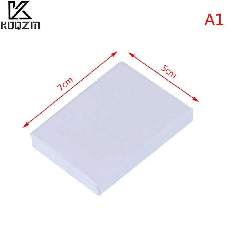 Mini em branco Canvas Art Drawing Board, Quadro Pintura, Tinta a óleo acrílica, DIY Craft Supply, Acessórios escolares, Artistas - Image 1