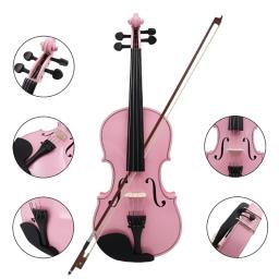Iniciante Kit Violino Iniciante, Instrumentos Musicais de Cordas Profissionais, Starter Kits para Iniciantes - Image 2