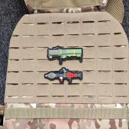 Pvc de borracha 3d pistola rifle armas mk ak ak47 armas airsoft gancho remendo prendedor distintivo combate para mochila jaquetas saco roupas - Image 5