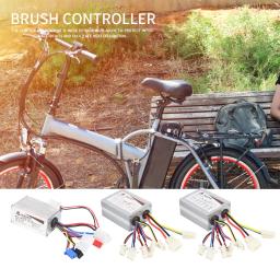 controlador 36v 350w 24v 36v 48v 250w 350w 500w dc acessórios de bicicleta elétrica motor escovado caixa de controlador para bicicleta elétrica e-bike scooter - Image 2