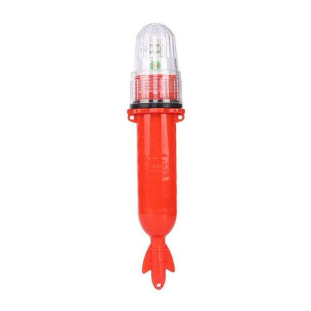 Luz LED subaquática para pesca, luz controlada, luz de sinal de peixe, flash marinho, luz de advertência, luz flutuante, 3V - Image 1