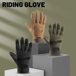 Luvas de dedo para esportes ao ar livre para homens, resistentes, respiráveis, resistentes ao desgaste, protetoras, táticas, antiderrapantes, ciclismo - Image 1