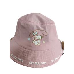 Sanrio Series Outdoor Sun Hat para meninos e meninas, protetor solar, UV, Melody, Jade, Cinderela, Kitty, Jade, Cinderela, Rosa, Verão, Crianças - Image 6