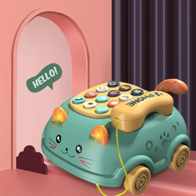 Brinquedo Educativo Bebê 0-12 Meses Piano Musical Montessori com Luzes