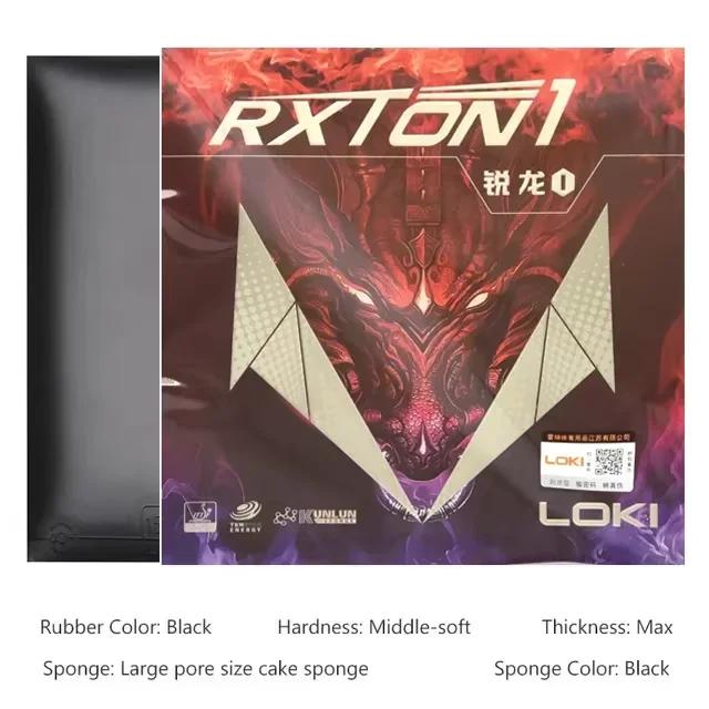 Loki RXTON Borracha de Tênis de Mesa 2.1mm