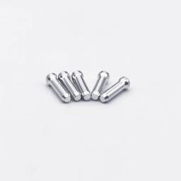 100 pçs linha de bicicleta tubo cauda tampas de extremidade linha de freio desviador mudança fio tampas dicas crimpagens mtb bicicleta tampa do cabo de freio - Image 5