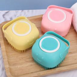 Escova de silicone para cães e gatos, luvas de massagem, ferramentas de limpeza, acessórios, produtos de beleza - Image 1