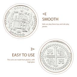 100 Pcs Pirata Treasure Party Coins Pirate Coin Réplicas Jóias Set Jogos de Tabuleiro Moedas Pirate Decor Pirate Coin Maquiagem Define Crianças - Image 5