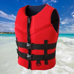 Terno de sobrevivência de flutuabilidade adulto Neoprene ajustável, Casaco salva-vidas para esportes aquáticos, Quente, Resistente ao desgaste, Macio, Seguro para nadar pesca marítima - Image 2