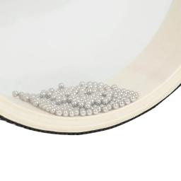 M MBAT-Transparent Tambourine Ocean Wave Bead Drum, Handheld Tambor Orff, instrumento de percussão, mão infantil Drum, 6" - Image 6