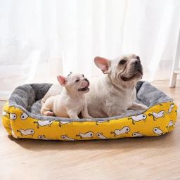 Cama antiderrapante confortável para cães pequenos e médios, camas quentes para cães, canil para cachorros, casa de gatos, produtos adoráveis para animais, inverno - Image 5