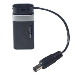 77hc 9v conversor clipe bateria alimentação conector pressão 9 volts adaptador eliminadores energia para - Image 2
