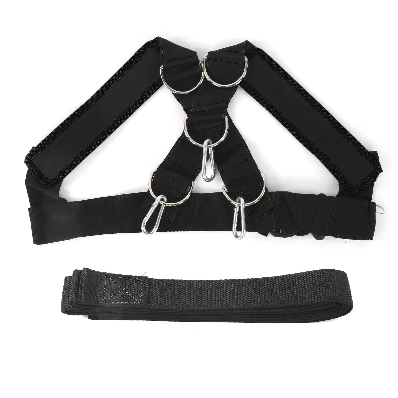 Aliexpress-Nylon Puxando Trenó Harness Vest com Bandas De Resistência, Alça De Ombro, Treinamento Com Peso - Image 1