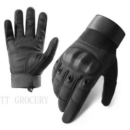Touch Screen luvas táticas para paintball, airsoft, combate, motocicleta, junta dura, dedo cheio, proteção de segurança - Image 6