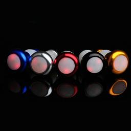 Led luz de segurança para ciclismo, bicicleta volta sinal, guidão, plug final, luz vermelha, magnético, 1 par - Image 2