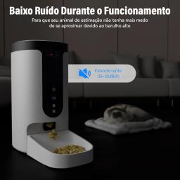 Newpet 4L alimentador automático para gatos tigela automática inteligente para animais de estimação APP com câmera Controle remoto Tigelas grandes para cães dispensador de alimentos para gatos - Image 5