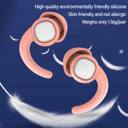 Soft Silicone Natação Tampões com Caixa, Redução de Ruído, Protetor de Orelha Dormir, Impermeável, Mini Sports Ear Plug, Mergulho, 1 Par - Image 5