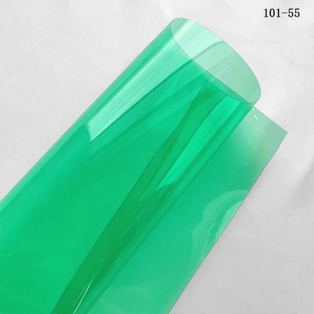 Vinil PVC Transparente Iridescente Holográfico para Notebook e DIY - 30x135cm