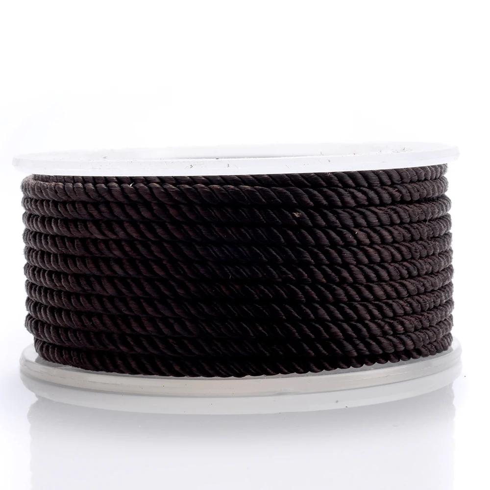 Milan fio para fazer jóias, 1,5mm, 37 cores, trançado, frisado, pulseira, colar, borla, acessórios diy - Image 1