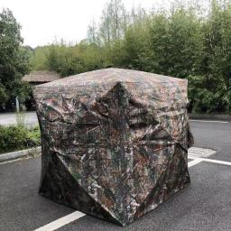 Camping automático e caça camuflagem tenda, Tendas de caça portáteis, Engrenagem leve - Image 4