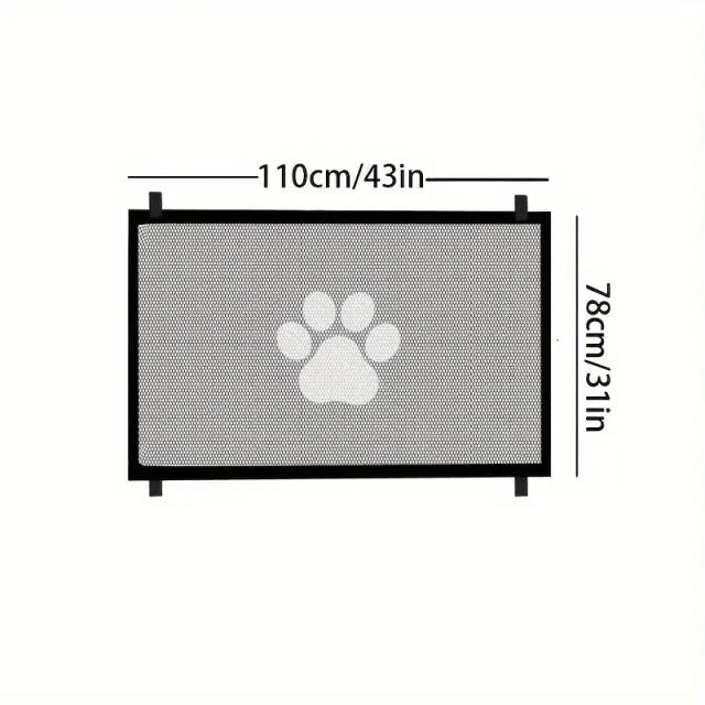 Cerca Portátil para Animais de Estimação: Isolamento Seguro para Cães e Gatos - Suprimentos Essenciais do Pet Shop