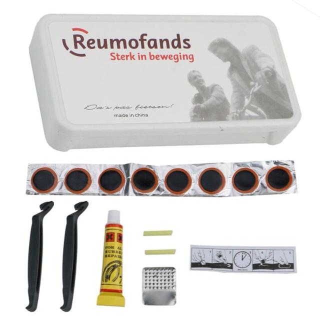 Mimilon Kit Reparo Pneu Bicicleta Alavanca Cola Borracha Selante Remendo Ferramenta Tubo Interno 1 Unidade