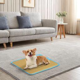 Esteira de resfriamento dobrável para cães, esteiras de descanso para dormir, pet caixas, almofada auto-fresca, pequena, média e grande, verão - Image 4