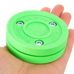 Disco de hóquei de treinamento de plástico, disco de hóquei no gelo, fornecimento esportivo de hóquei no gelo, acessório de bola de treinamento multifuncional - Image 5