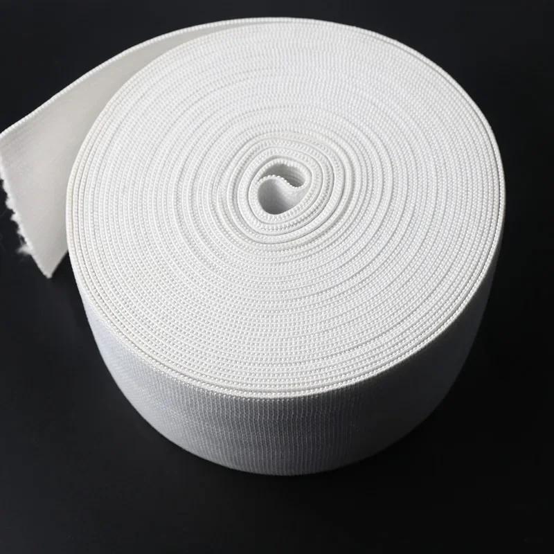 Faixa listrada elástica para decoração de vestuário, suprimentos de costura, 1m, 2m, 3m, 5m, 10m, 20m, 40mm - Image 1