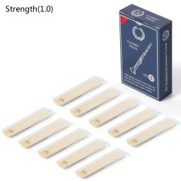 Clarinete Reeds com Caso Portátil, Reed Repair Parts, Reeds Acessório, Força 1.0, 1.5, 2.0, 2.5, 3.0, 3.5, 10 Pcs - Image 5