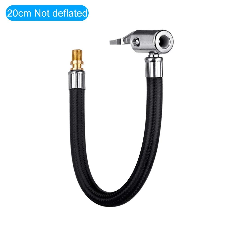 Pneu do carro inflator mangueira inflável bomba de ar extensão tubo adaptador torção conexão pneu bloqueio mandril ar para moto bicicleta - Image 1